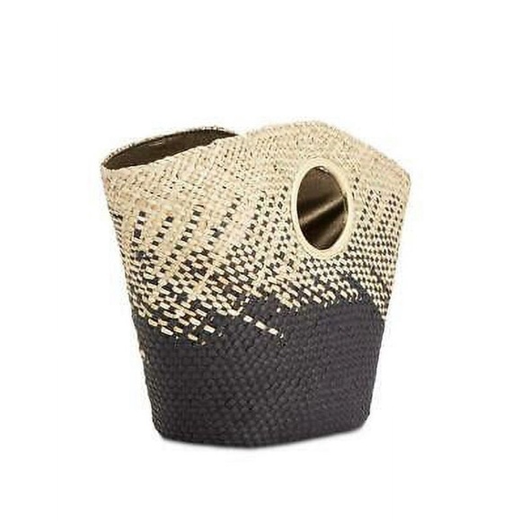 INC International Concepts Straw Open Handle Tote - Picture 2 of 3